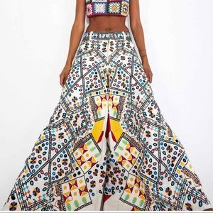 Farm Rio Embroidered Trousers XS